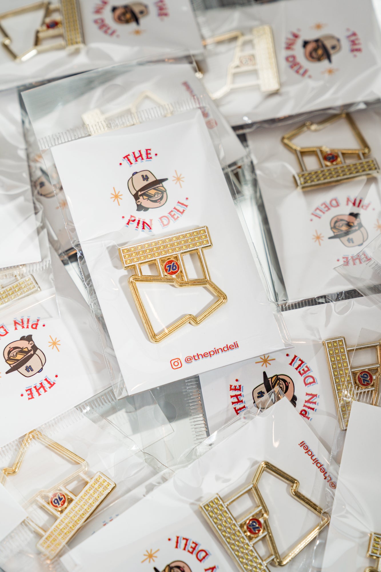 Dodger Stadium Lights Pin