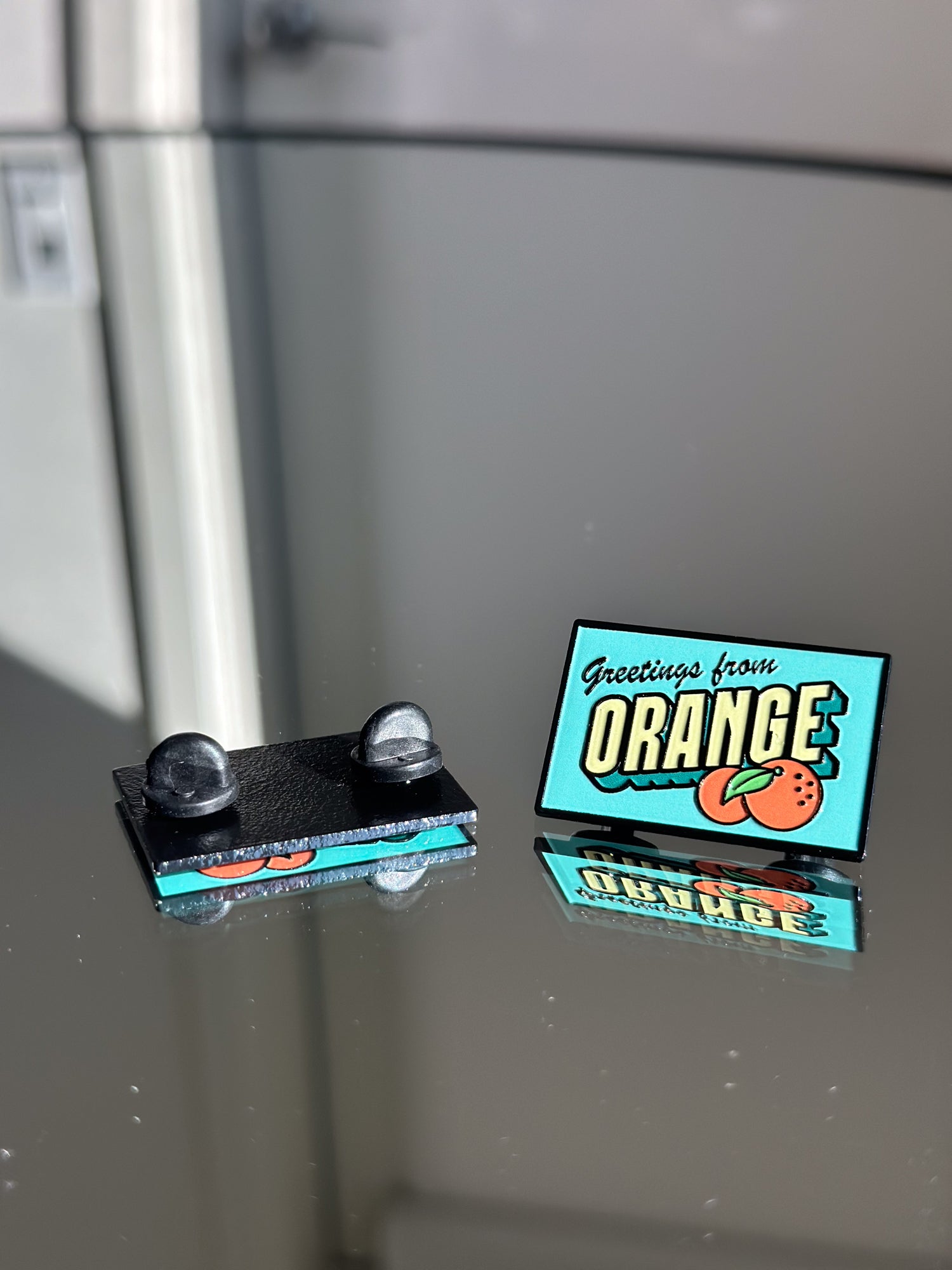 Greetings From Orange Pin