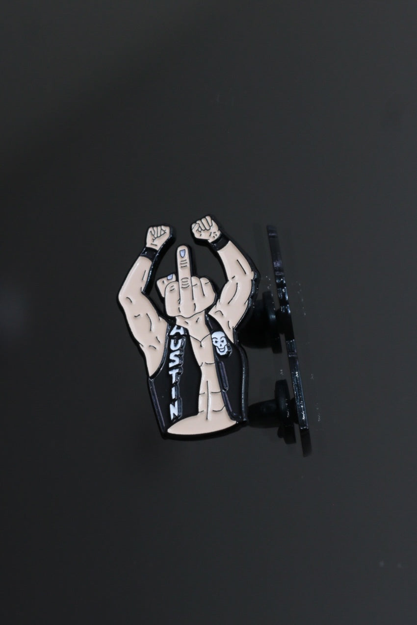 Stone Cold Steve Austin Pin