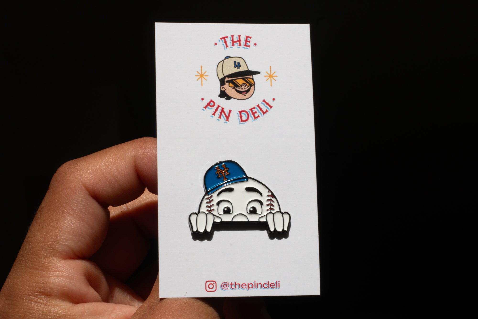 New York Mets Mr. Met Pin