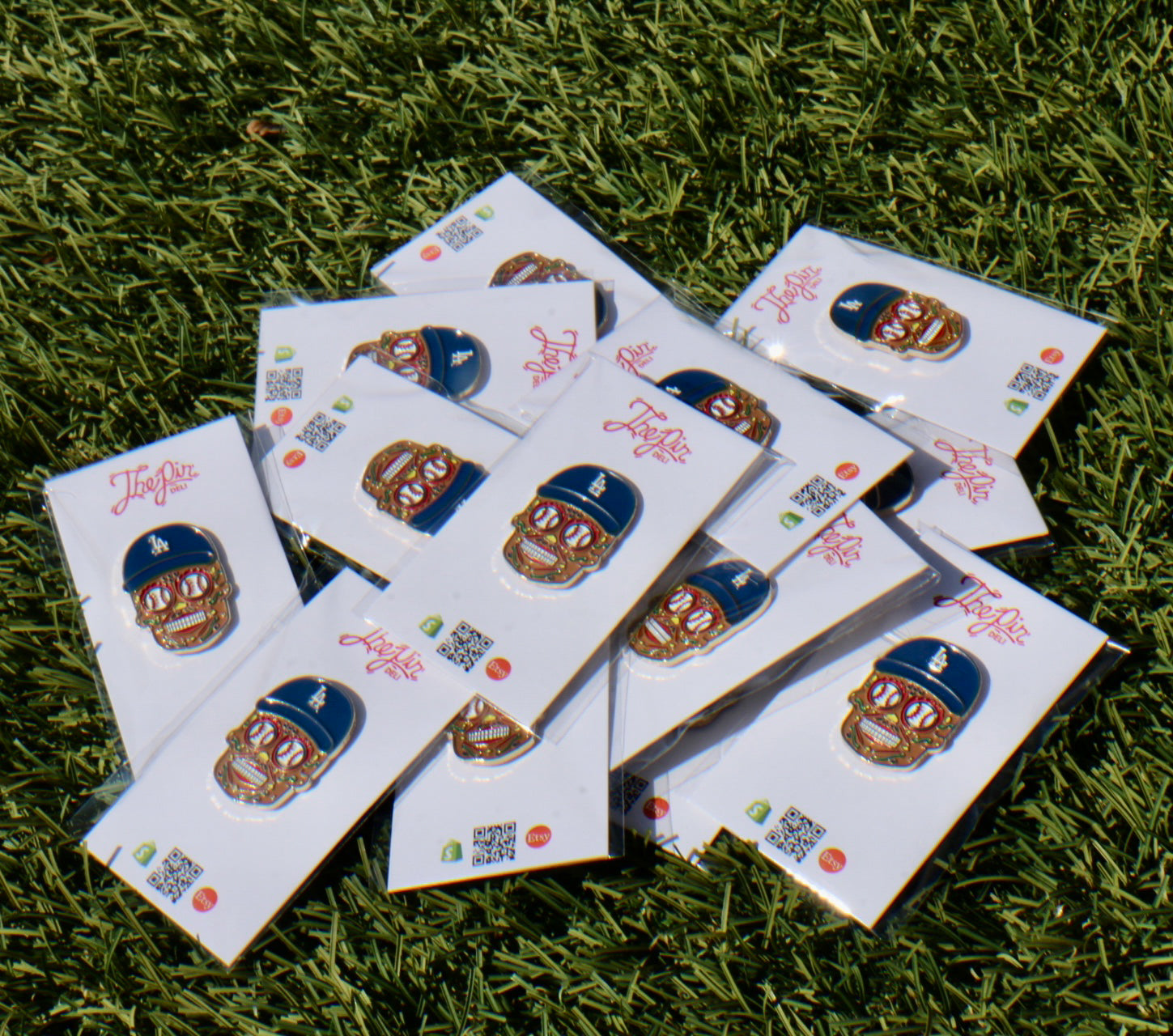 Day of the Dead LA Dodger Pin (Copy)