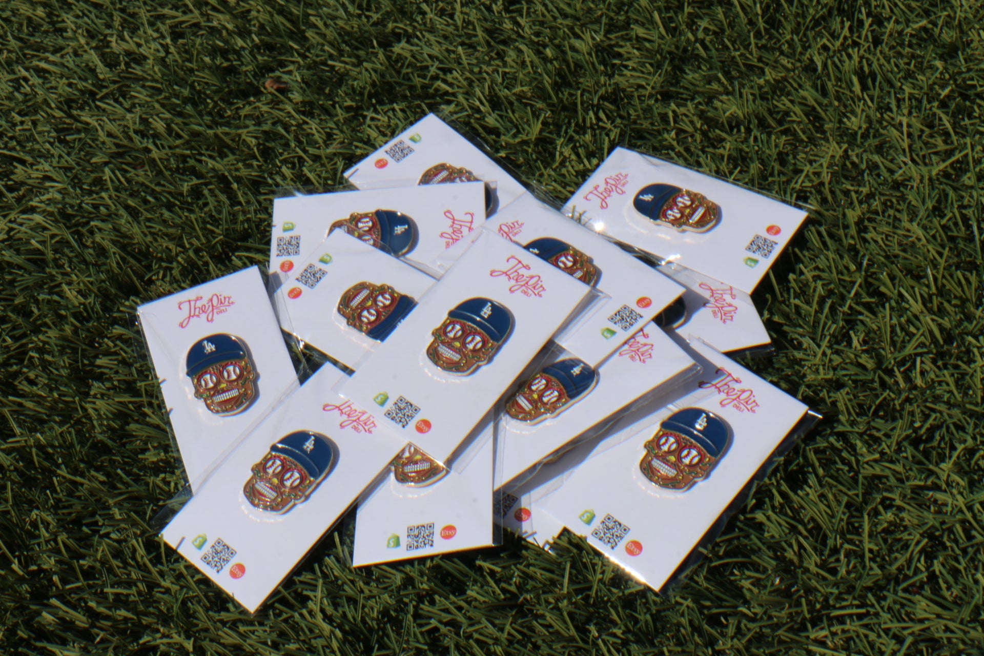 Day of the Dead LA Dodger Pin (Copy)