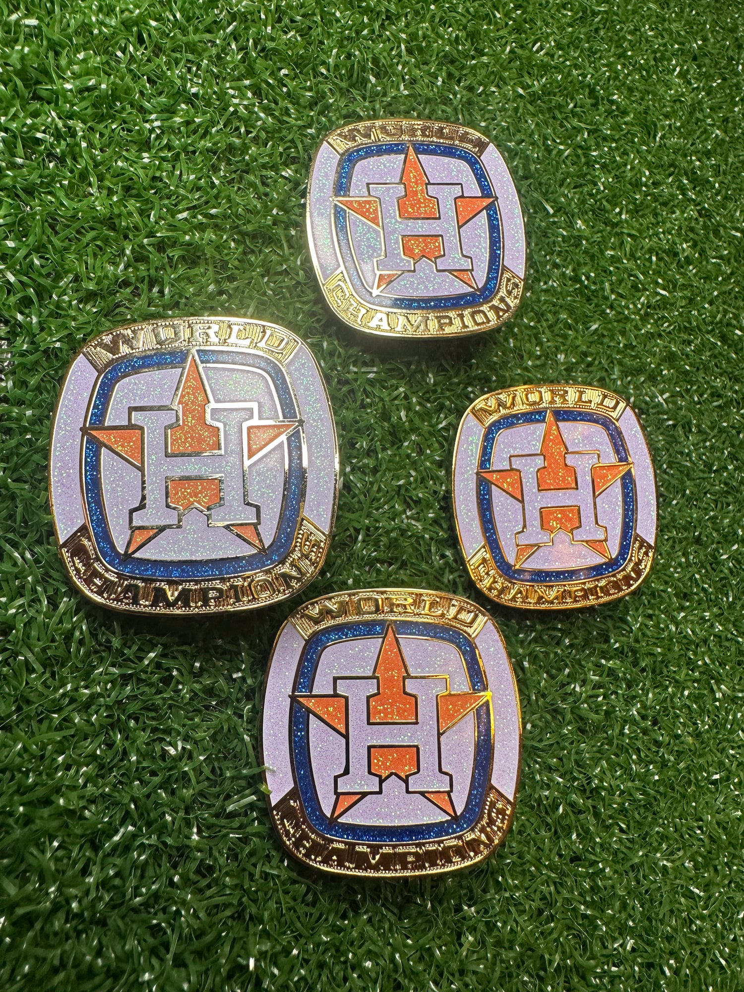 Houston Astros World Series Ring Pin