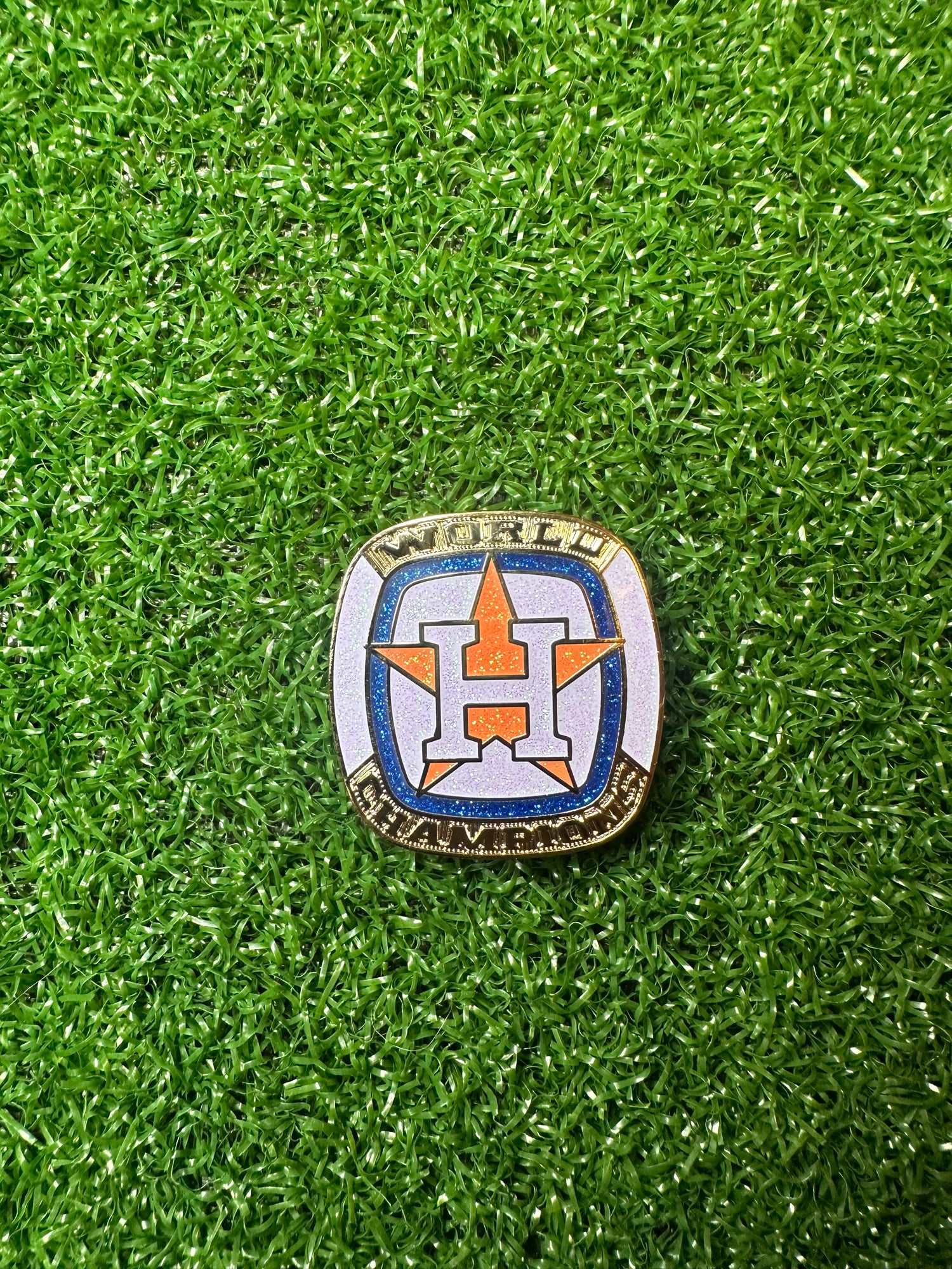 Houston Astros World Series Ring Pin