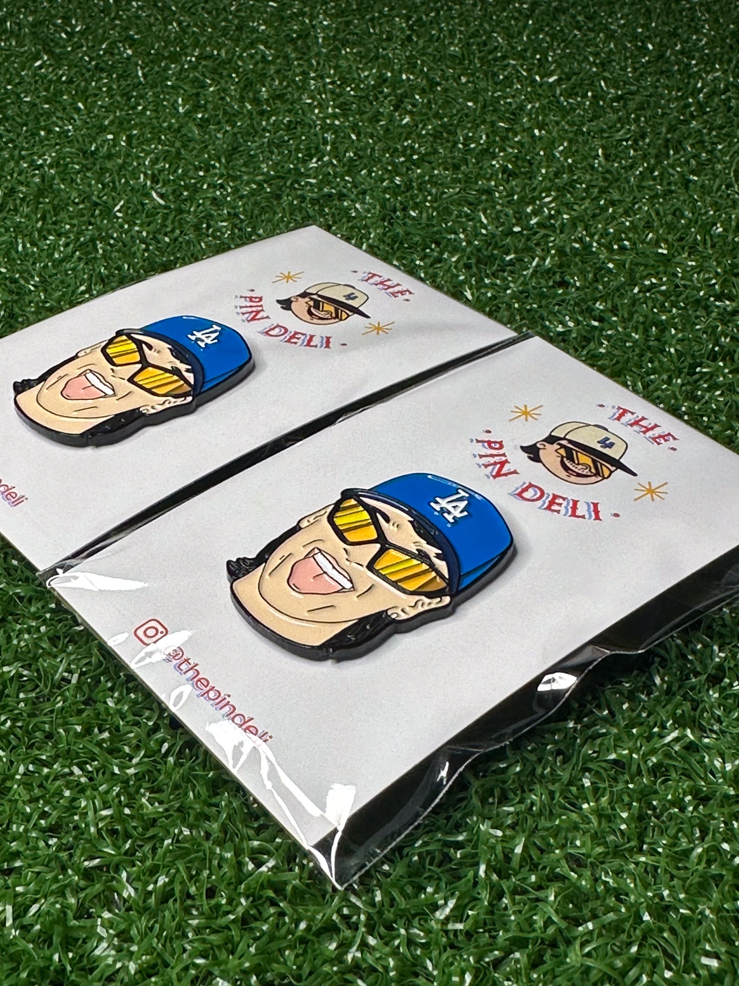 Peso Pluma Dodger Pin