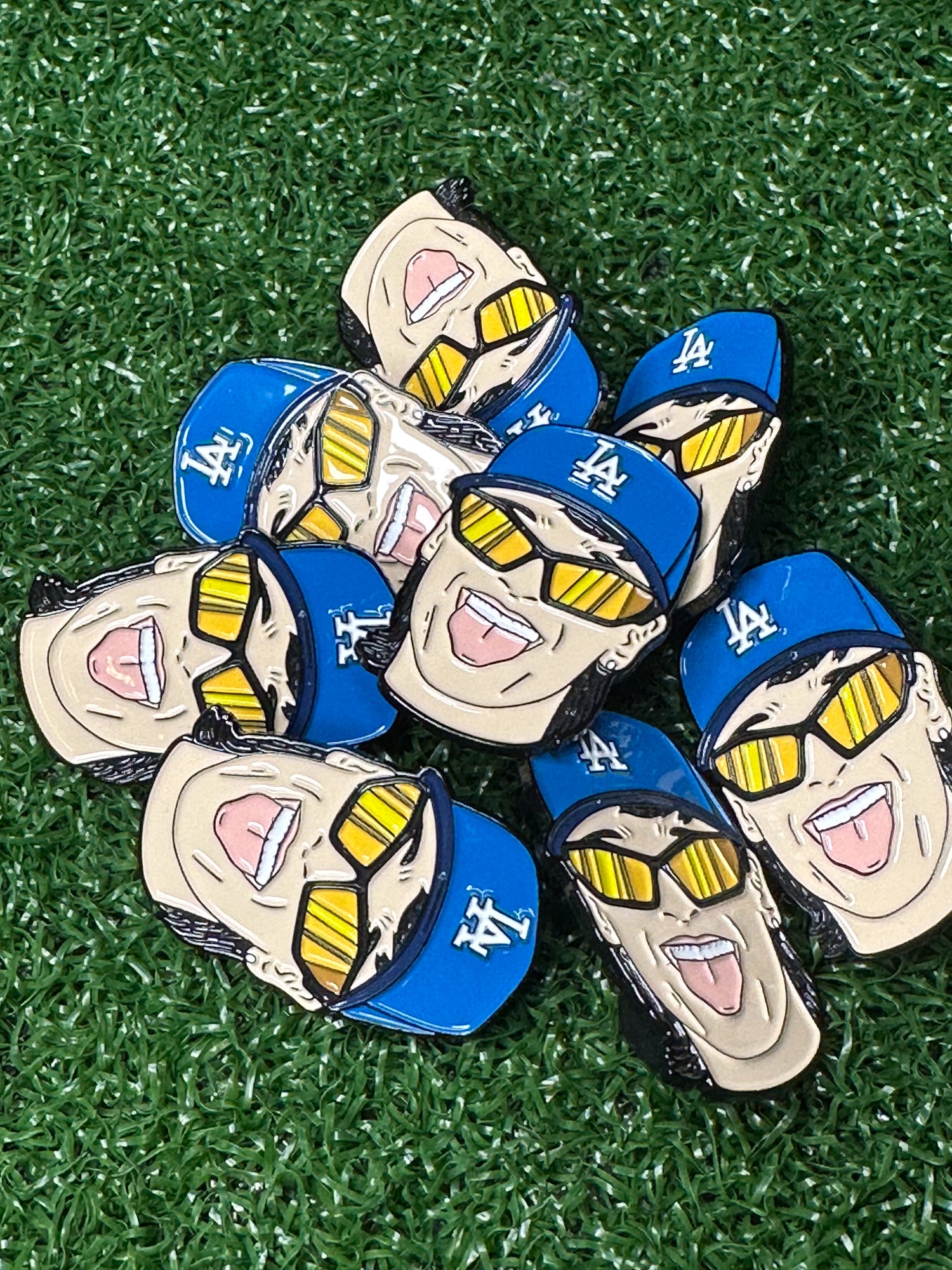 Peso Pluma Dodger Pin