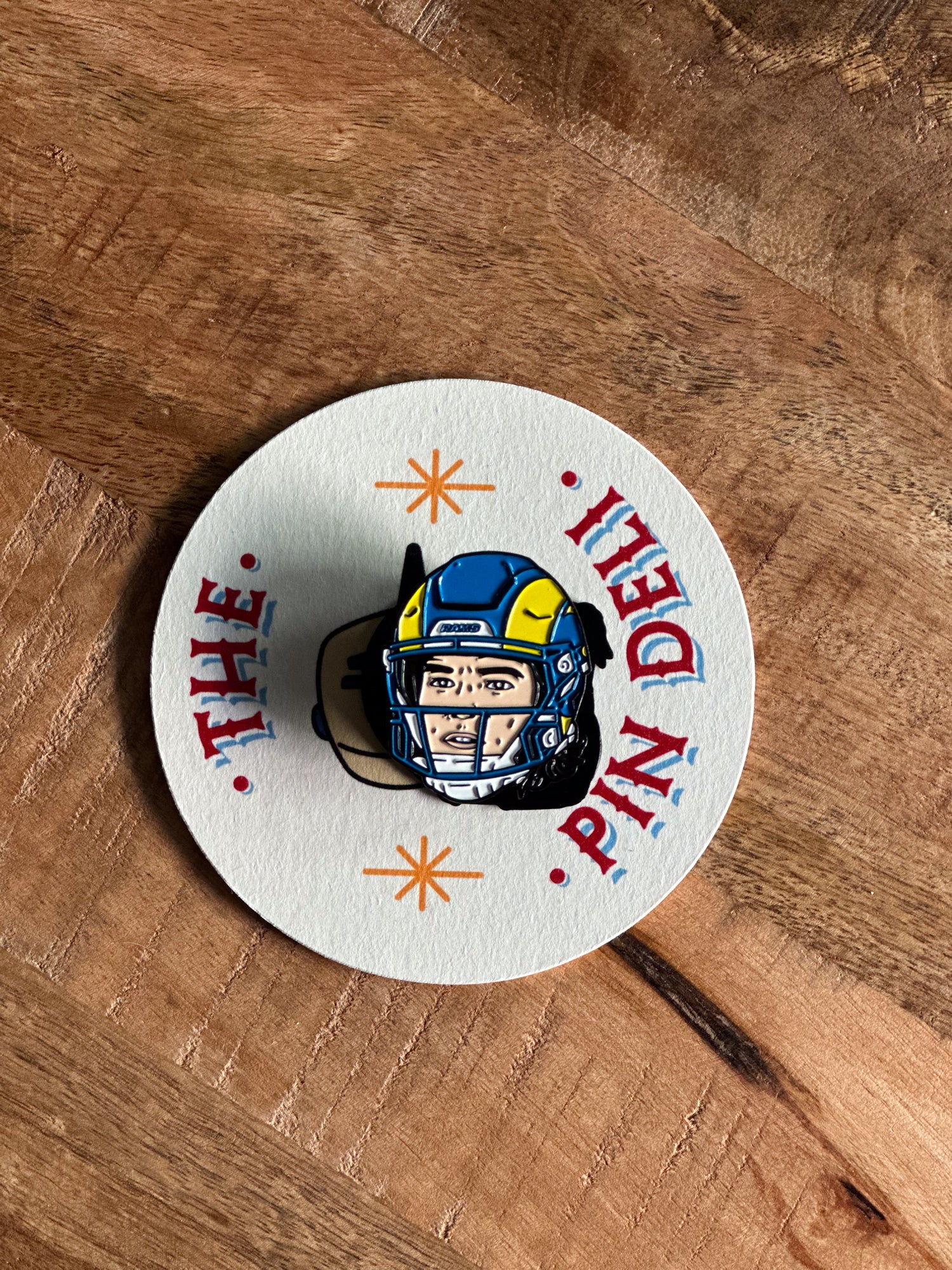 Rams Puka Pin
