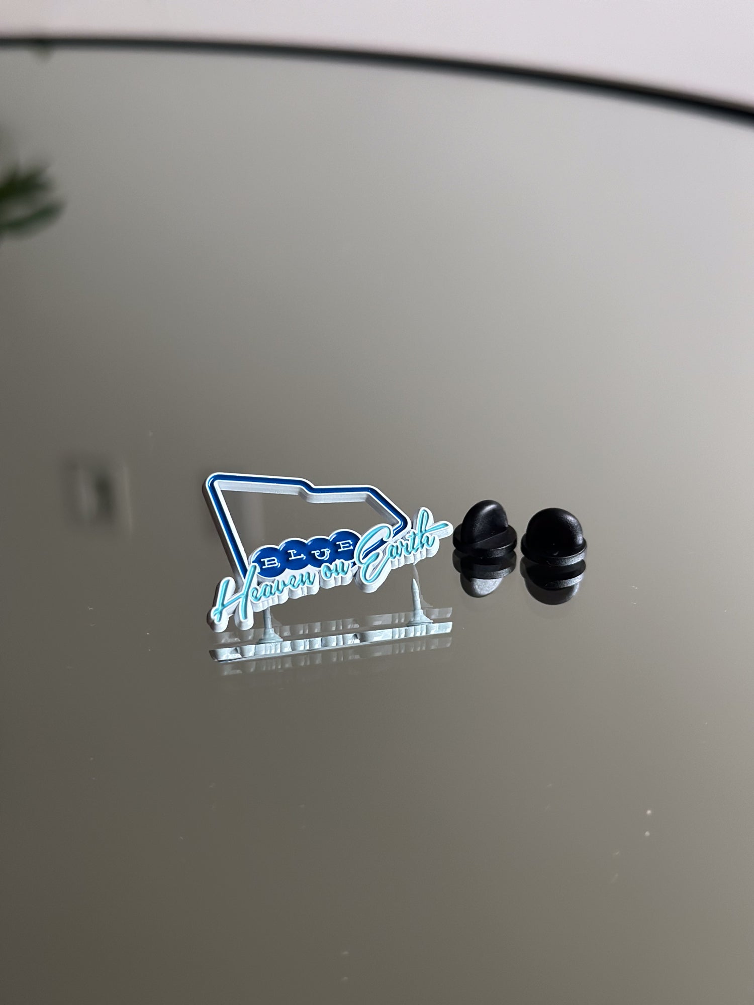 Dodgers Blue Heaven on Earth Pin