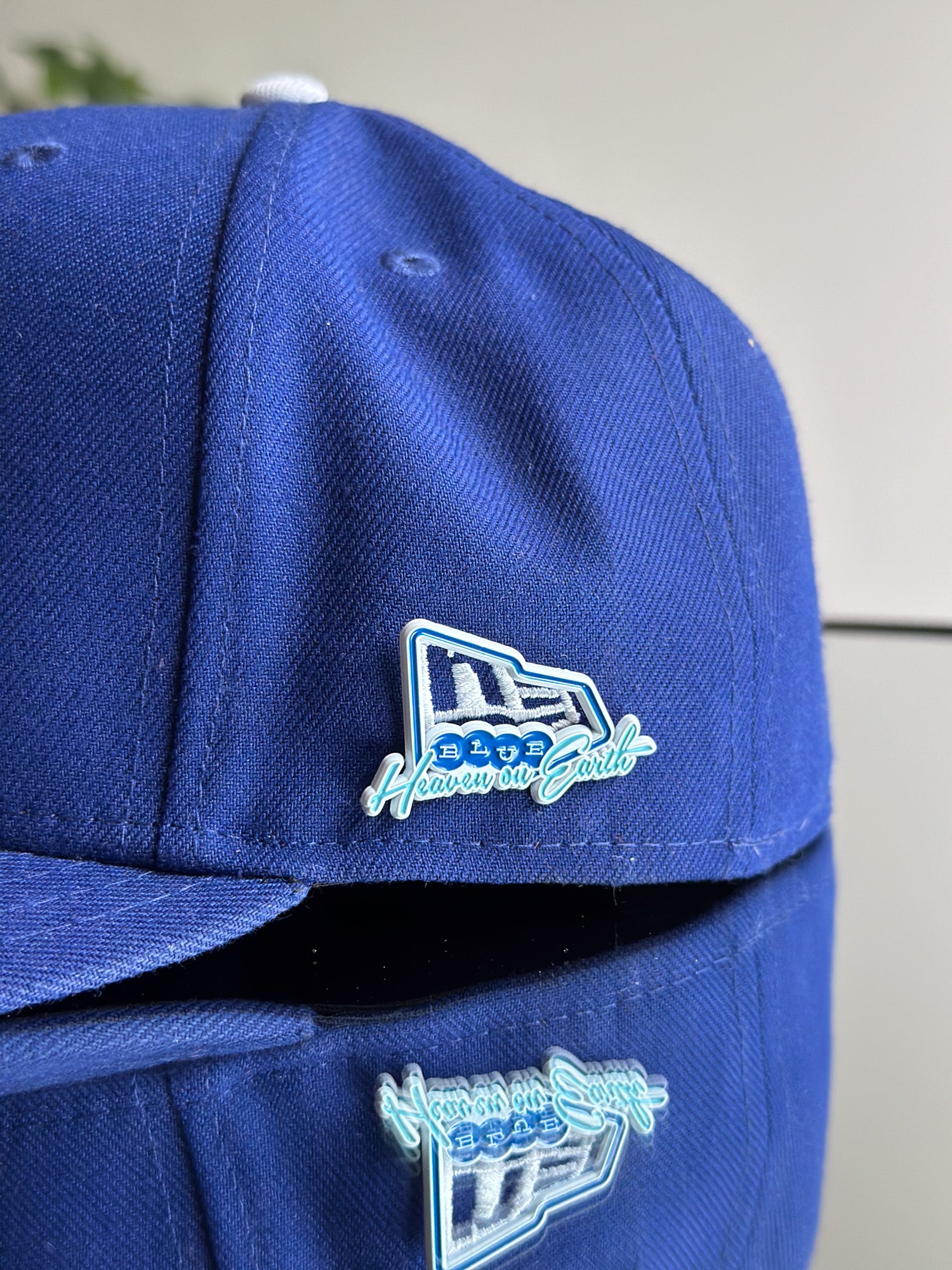 Dodgers Blue Heaven on Earth Pin