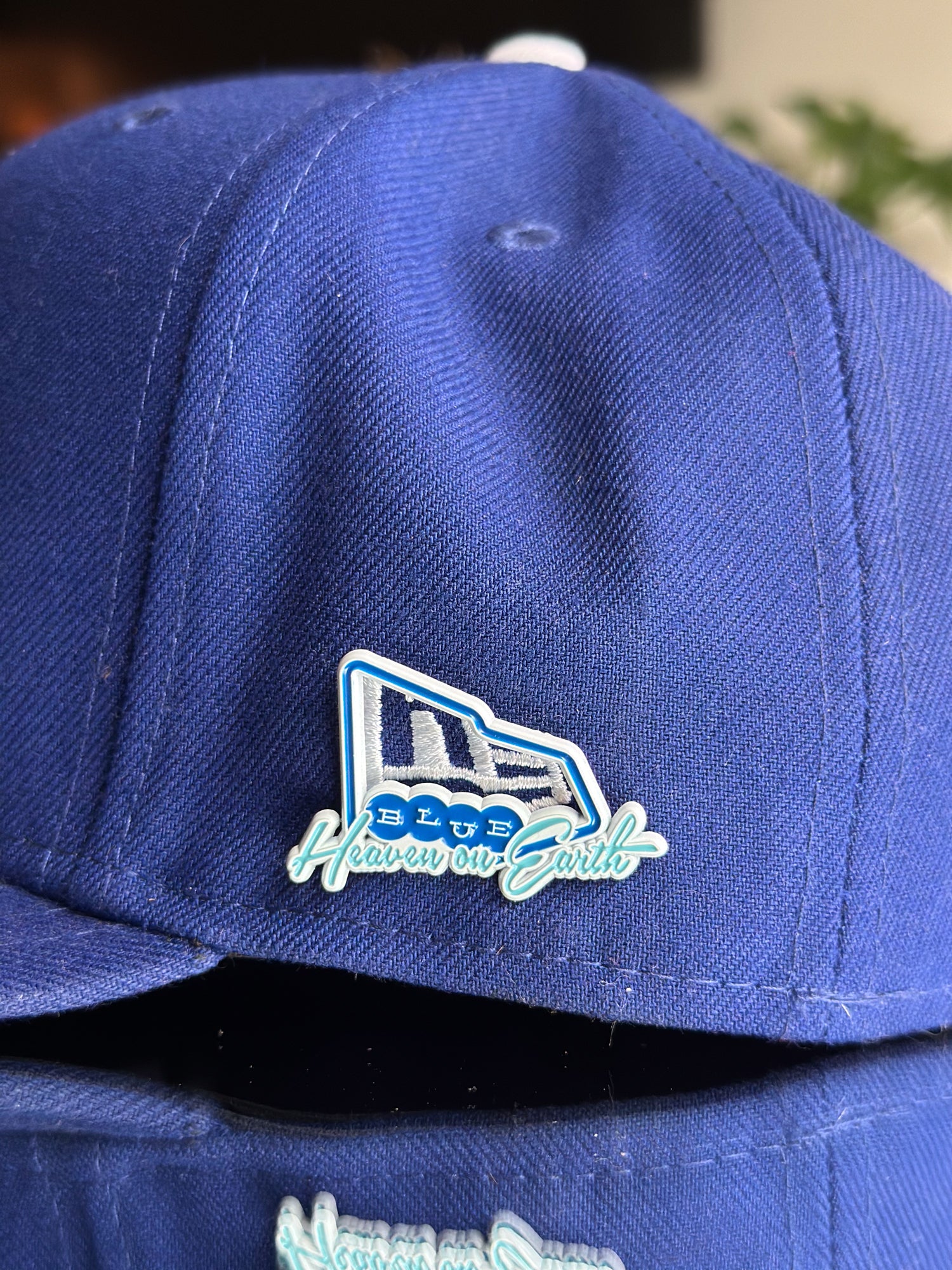 Dodgers Blue Heaven on Earth Pin