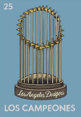 Loteria World Series Champs Card * SHIPS 11/14*