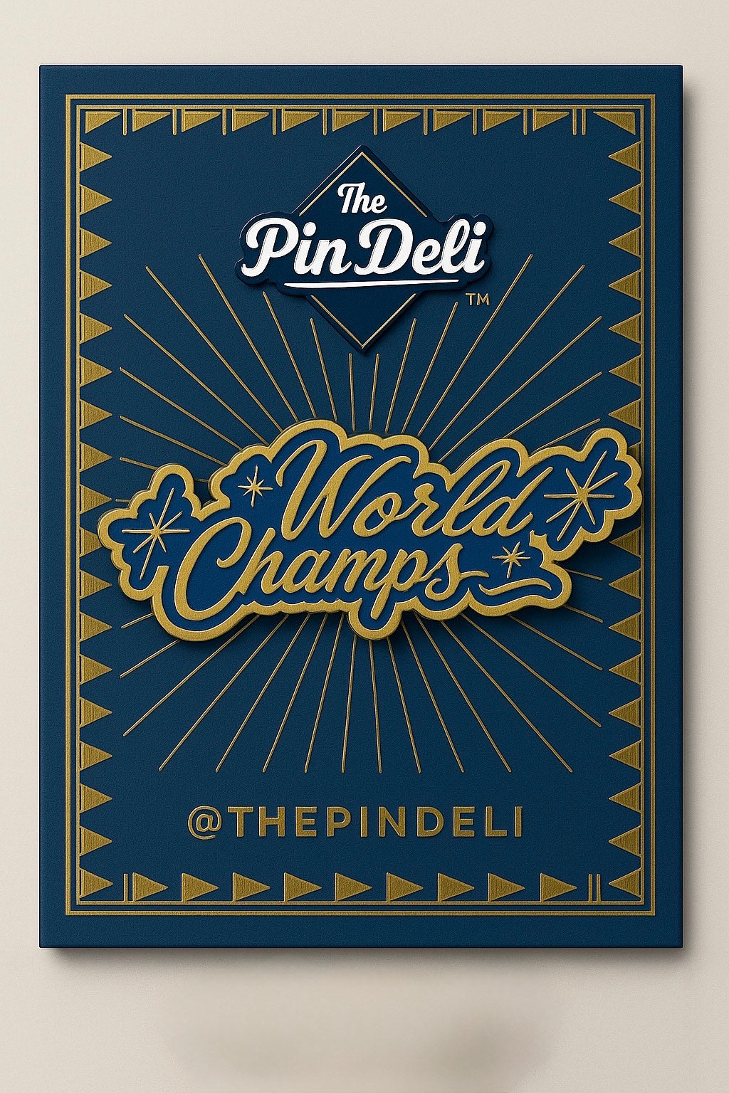 World Champs Pin * SHIPS 11/14*