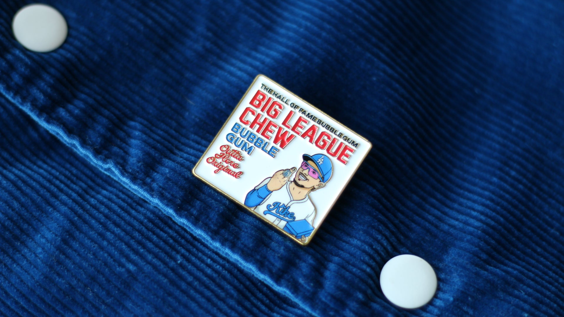Big League Chew Kike Pin