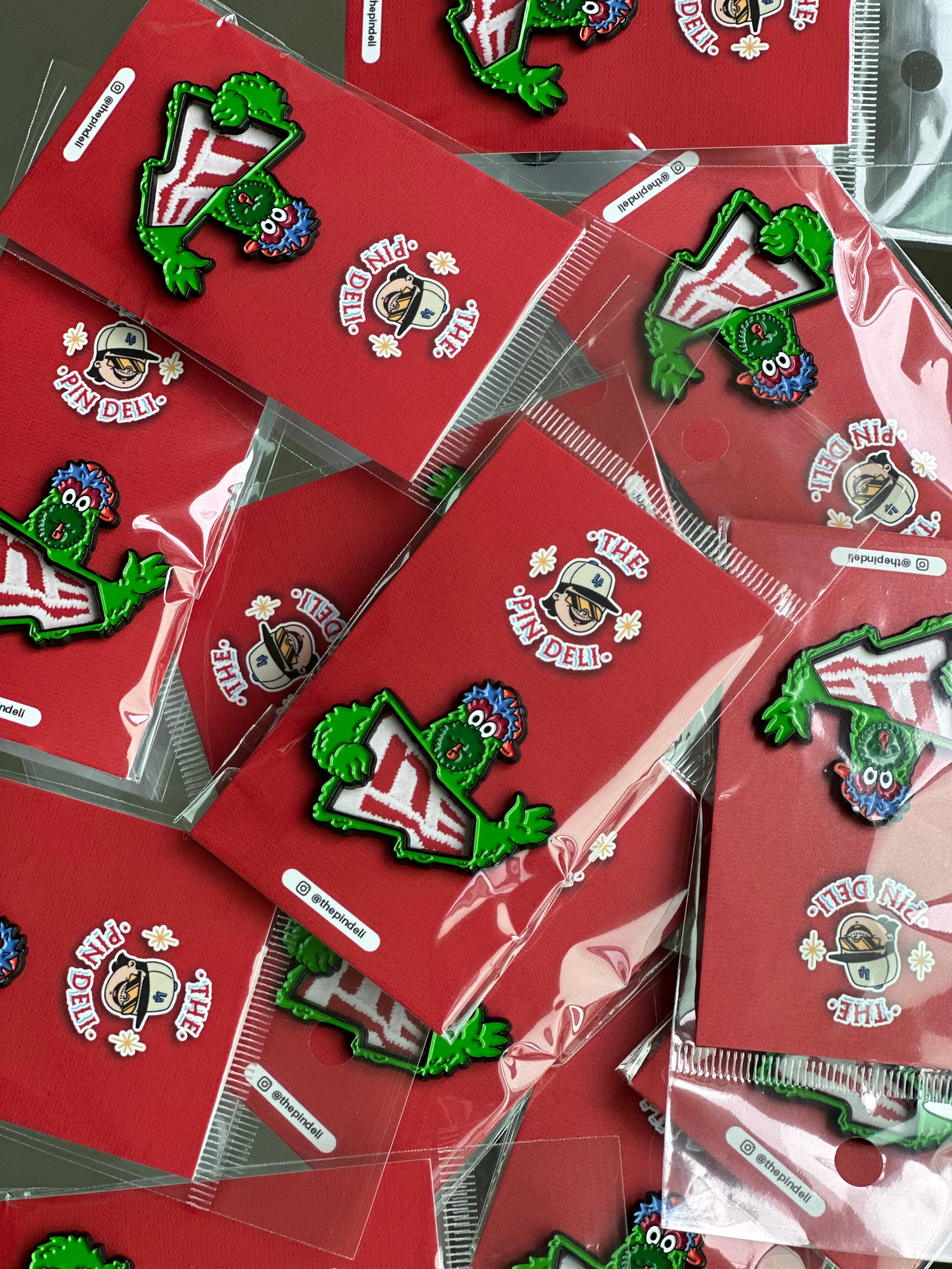 Phillie Phanatic New Era enamel pin