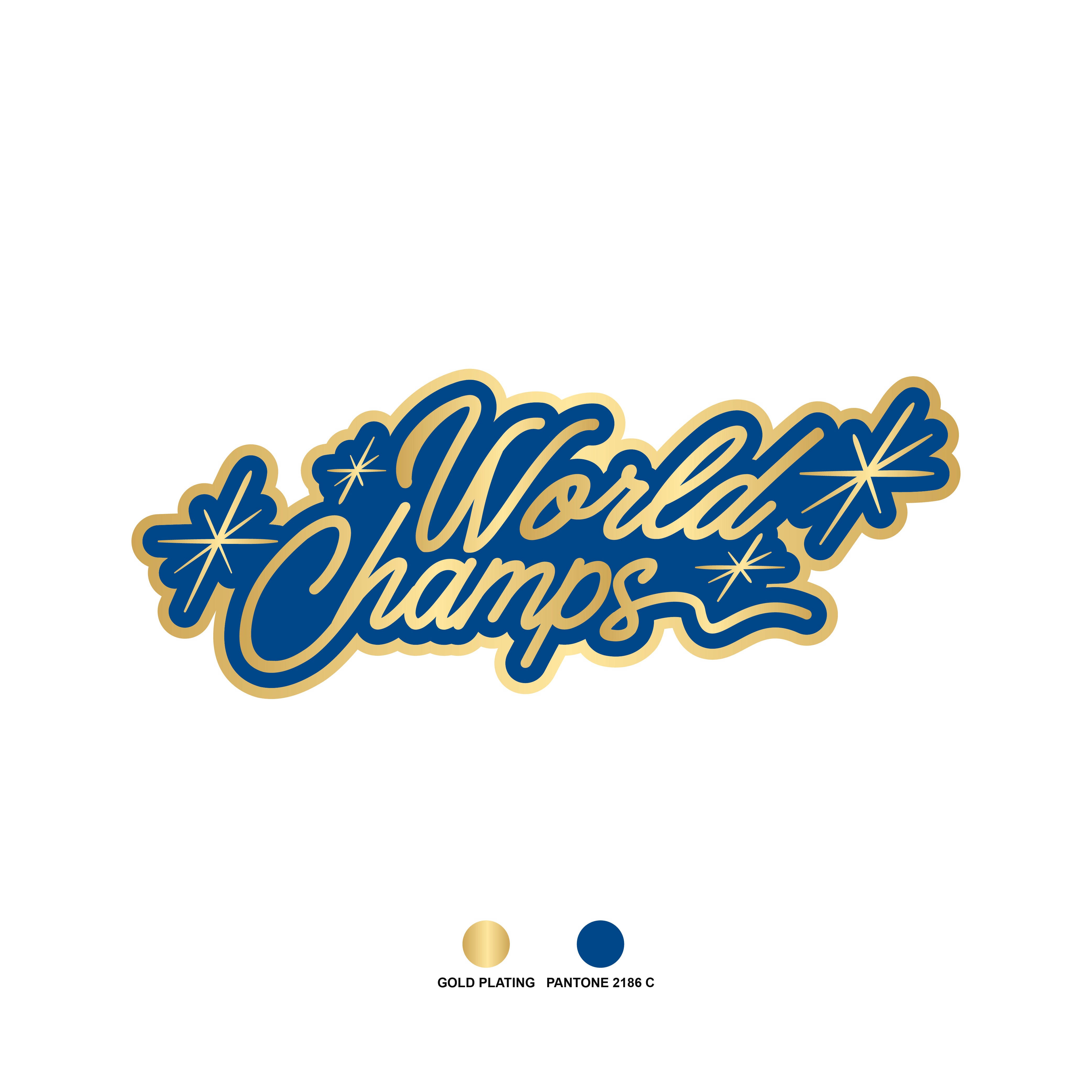 World Champs Pin * SHIPS 11/14*