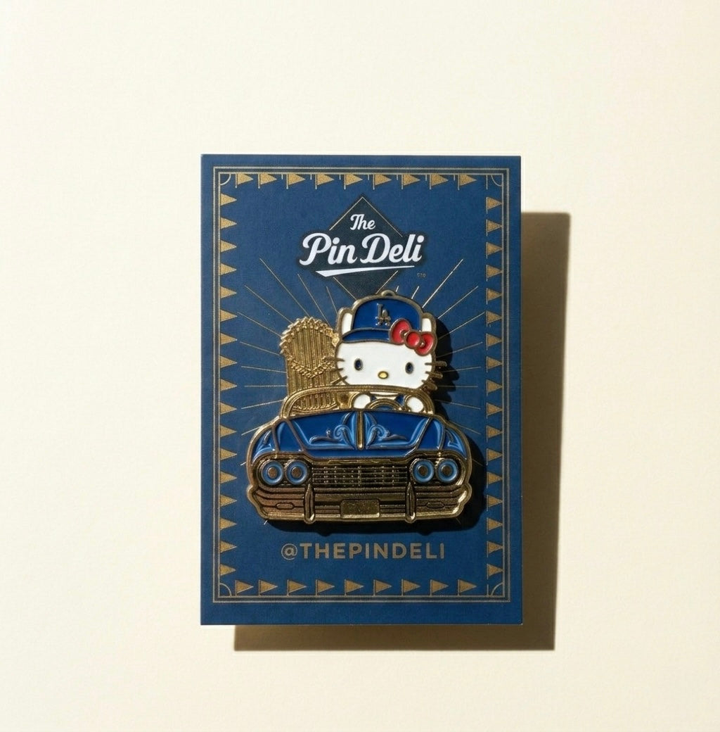 Hello Kitty Carpool Trophy Pin