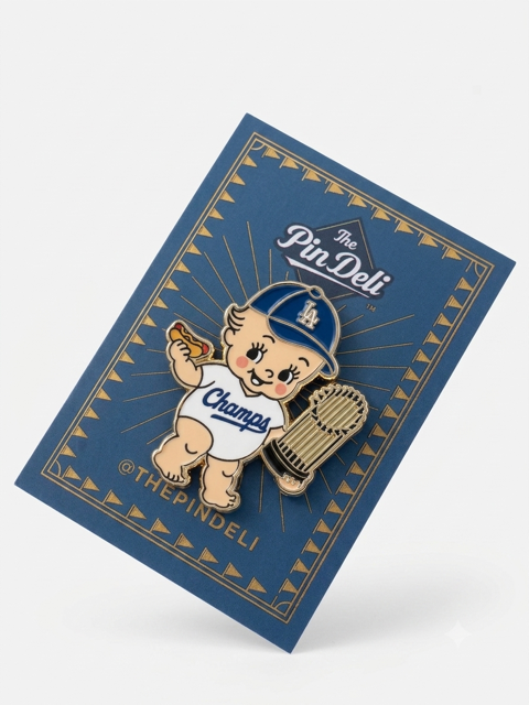 Kewpie World Series Pin